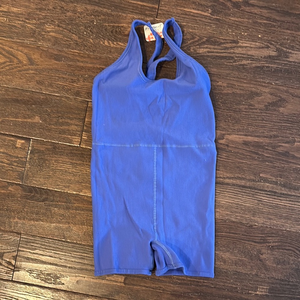Free people movement NWT Blue Jumpsuit